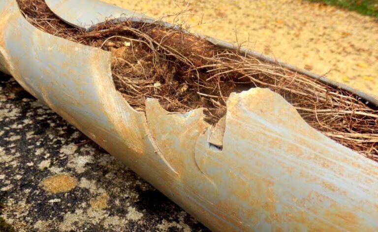 tree roots in sewer line 01 0602070002